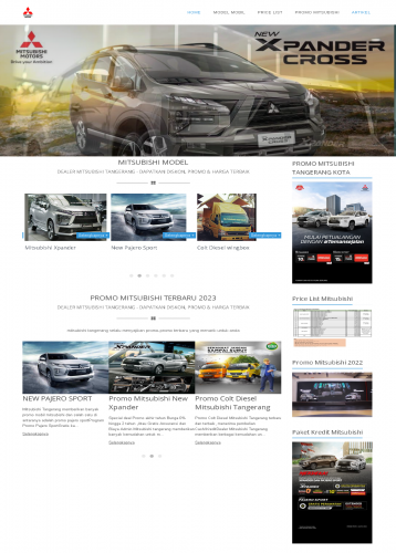 jasa website https://mitsubishi-tangerang.id