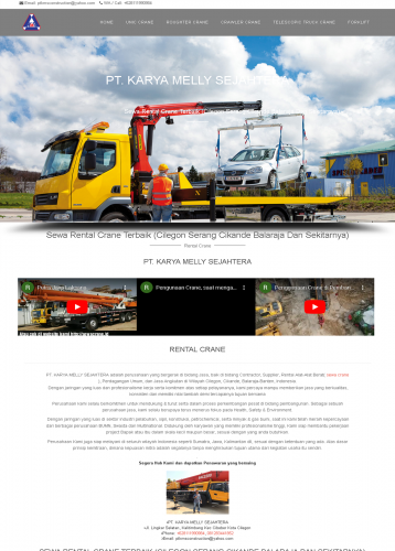 jasa website https://sewacrane.id