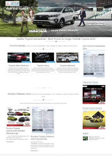 jasa website https://toyotasamarinda.net